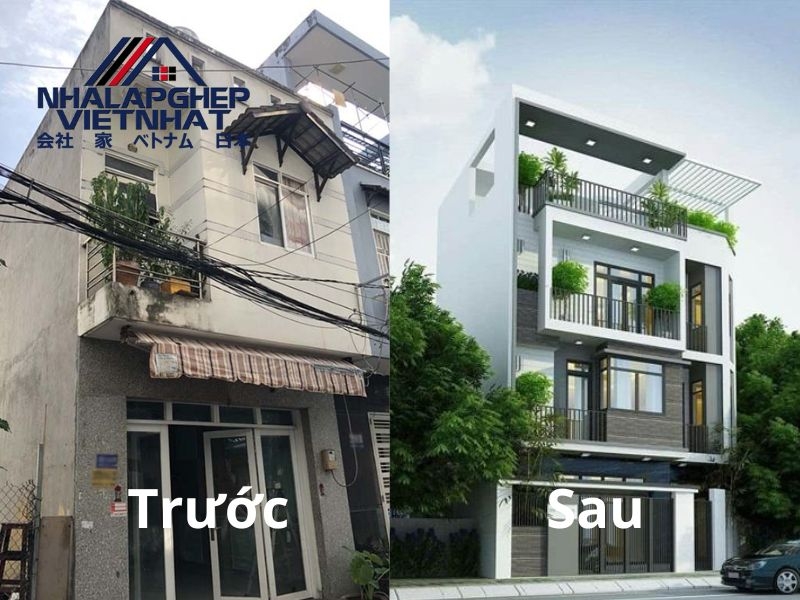 3 hạng mục quan trọng khi cải tạo nhà phố mặt tiền 9m2