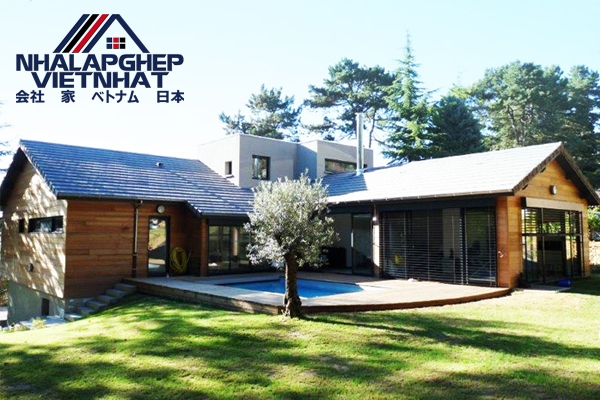 Nhà lắp ghép gỗ - giải pháp xây dựng thời hiện đại