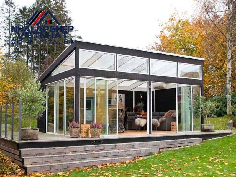 Sức hút của nhà lắp ghép bằng kính kiến tạo trải nghiệm sống khác biệt