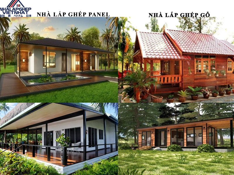 Nhà lắp ghép gỗ - giải pháp xây dựng thời hiện đại